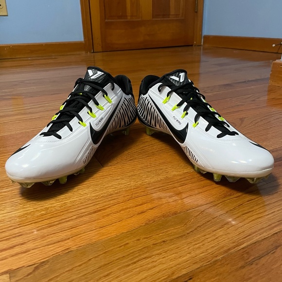 Size 15- Nike Vapor Carbon 2014 Elite Men's Football Cleats Style 631425-100. - Picture 4 of 12